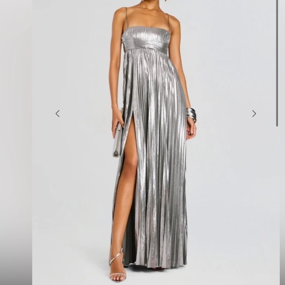 Retrofete Dresses & Skirts - Retrofete Silver Dresses Evening Dresses Women